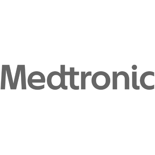 This is a logo of Medtronic.